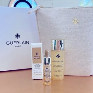 Guerlain 3 Piece Mini Set (Serum+Toner+Pouch)